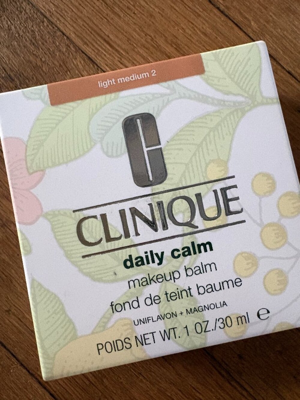 Clinique Daily Calm Makeup Balm Foundation Shade Light Medium 2